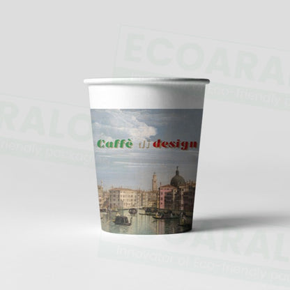 12 oz. Custom Printed Single Walled Paper Cup