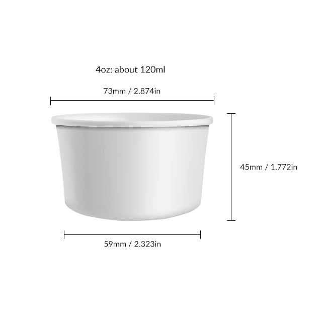 4 oz.Blank Soup Container