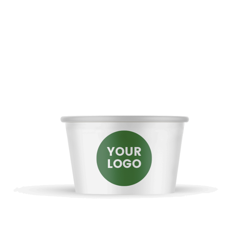 Best-Seller Custom 4oz  Printed IceCream Cups - ecoaralon