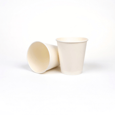 1000pcs | 8 oz. Blank Single-Walled Paper Cup - ecoaralon