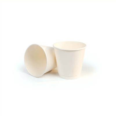 500pcs | 8 oz. Blank Double Walled Paper Cup - ecoaralon