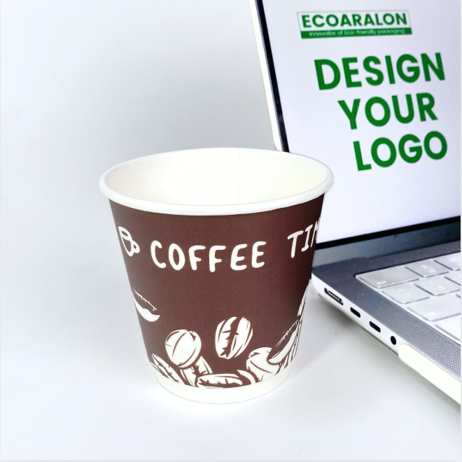 Best-Seller Custom 8oz Double Wall Paper Cups 100pcs/500pcs
