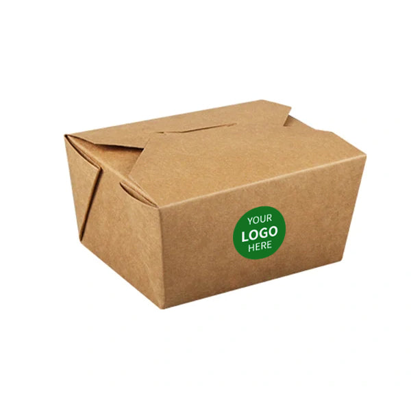 96 oz.Custom Printed Paper Lunch Boxes #4 - ecoaralon