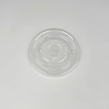 98mm Flat Straw Lid For Plastic Cup 1000pcs - ecoaralon