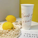 Custom 20oz Single Wall Cold Paper Cups (100 pcs/Pack, 1,000 pcs/Case) - ecoaralon