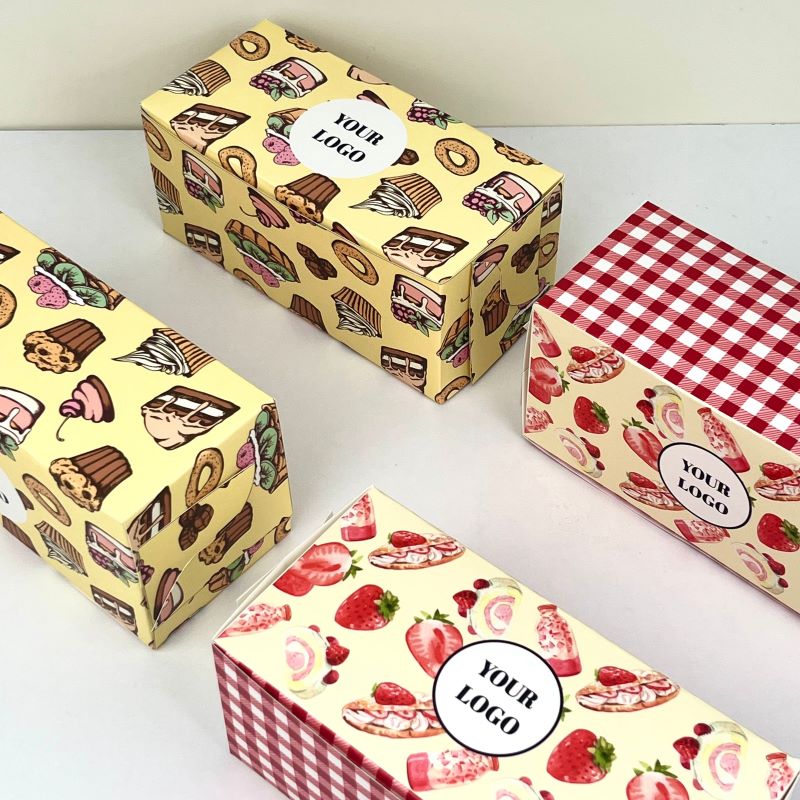 Custom Printed Rectangular Bakery & Cake Boxes - ecoaralon