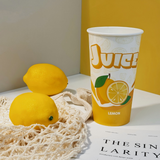 Custom 20oz Single Wall Paper Cups with Full-Color Printing - ecoaralon