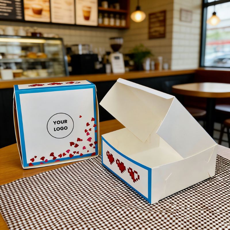 Custom Printed Square Bakery & Cake Box