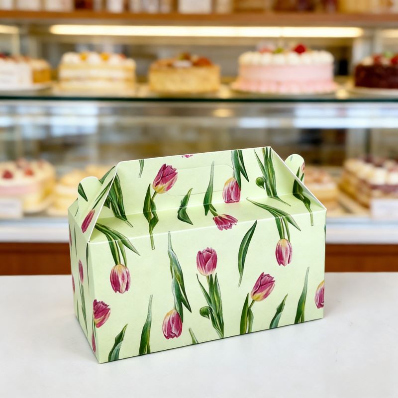Custom Printed Gable Cake Boxes