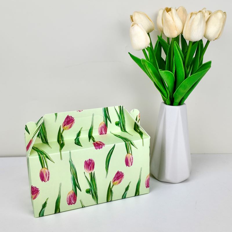 Custom Printed Gable Cake Boxes