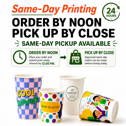 Custom Printed Paper Cups