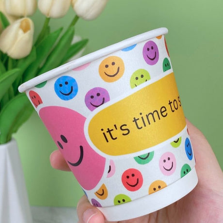 Custom Printed Paper Cups - ecoaralon