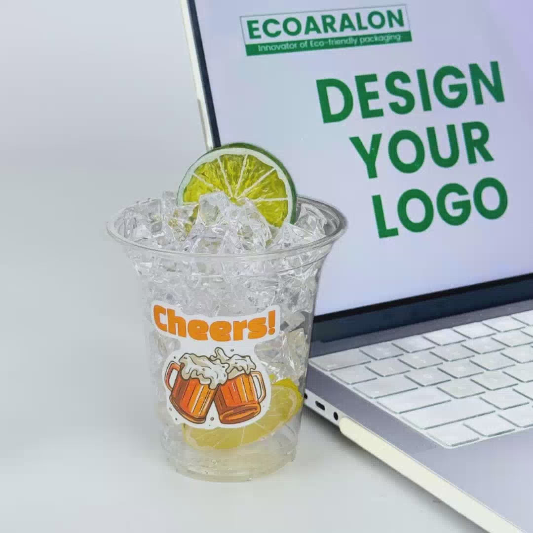 Best-Seller Custom 16 oz.  Plastic Cups - PET Cups