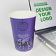 16oz Custom Printed Double Wall Paper Cups Premium Multicolor WaterProof
