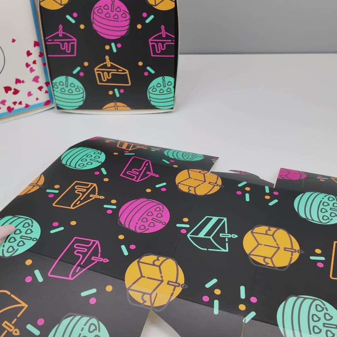 Custom Printed Square Bakery & Cake Box
